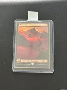 1 X FOIL Mountain MTG 2024 Year Of The Dragon APAC League Promo NM English - Picture 1 of 2