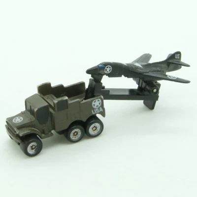 Micro Machines Micromachines GIG Galoob Lotto 25072813 Military Truck + Plane - Immagine 1 di 4