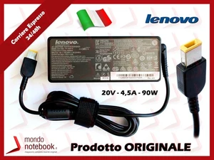 Alimentatore Originale Lenovo Thinkpad 90W 20V 4,5A - Foto 1 di 1