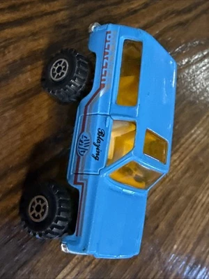 Yatming Chevy Blazer 4x4 Diecast Truck Blue 1:64 SUV Off-Road #1090 Vintage - Image 1 of 4