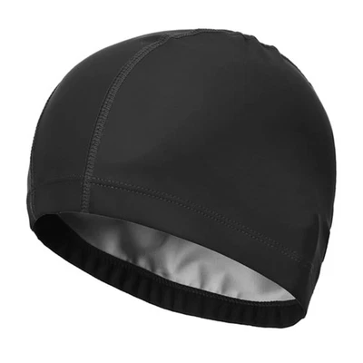 ANDROXEDA Badekappe Bademütze Weiche Badehaube Ohrenschutz Schwimmhaube Schwimmkappe W...