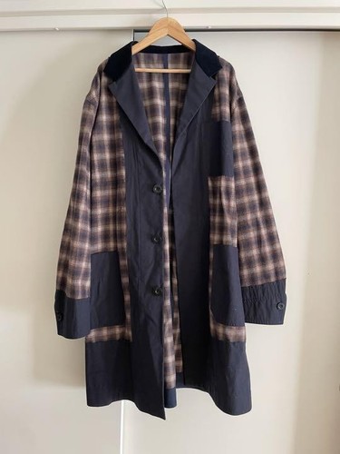 Cappotto lungo uomo Sacai taglia M colore navy ottimo