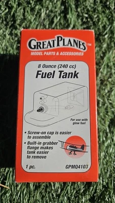 Vintage 1993 Great Planes 8ounce 240cc Fuel Tank New Old Stock - Image 1 of 4
