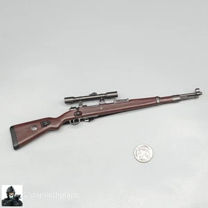 Rifle de francotirador 1:6 Dragon Segunda Guerra Mundial alemán mayor Kater 98K con mira para figuras de 12" - Imagen 1 de 6