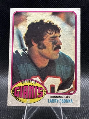 1976 Topps Larry Csonka (HOF) #437 Miami Dolphins-NY Giants - Image 1 of 4