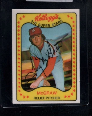 1981 Kellogg #37 Tug McGraw  NM/NM+ X2994532 - Image 1 of 3