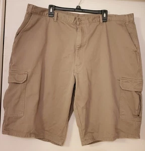 Herren Dickeys Shorts Größe 46 Cargo 6 Taschen hellbraun/khaki - Bild 1 von 2