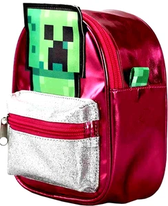 Zaino Minecraft Creeper Extra Carino Ragazze Miniatura Mini Borsa - Foto 1 di 1