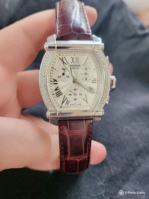 ✨ Charriol Colvmbvs Diamond Chronograph 060T – Swiss Made  Mother of Pearl~ ✨️ - Image 1 of 4