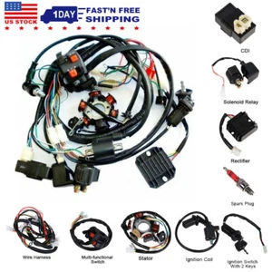 Wire Harness 6 Coil Stator CDI Wiring Harness for GY6 125cc 150cc ATV Taotao - Picture 1 of 12