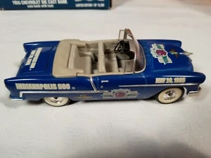 1995 Indianapolis 500 LE 1955 Chevrolet Die Cast Coin Bank 1 of 10,000 - Picture 1 of 14