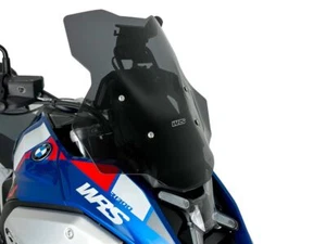 TOURING PLUS SANS BULLE RADAR FUMÉE FONCÉE WRS POUR BMW R 1300 GS 2023-2025 - Photo 1/12