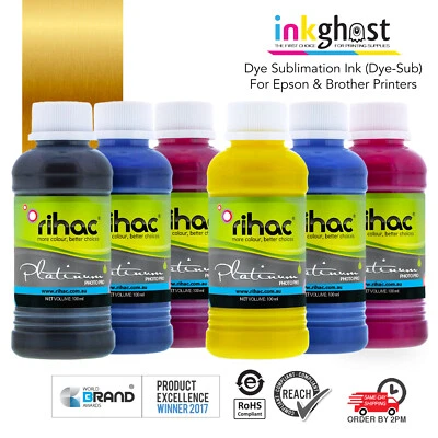 Premium Dye Sublimation Ink for Epson Printer CISS Refill Heat Transfer 100ml - Image 1 of 2