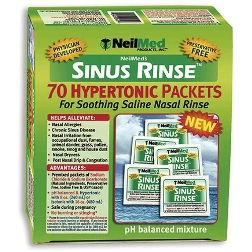 Neilmed Sinus Rinse Extra Strength Soothing Saline 70 Packets - Image 1 of 1