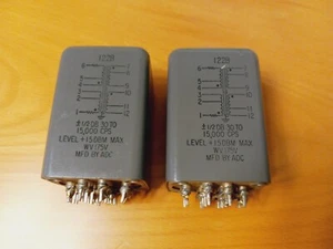 Pair ADC 122B transformers 30 to 15,000 CPS Level +15DBM Max WV175V - Picture 1 of 5