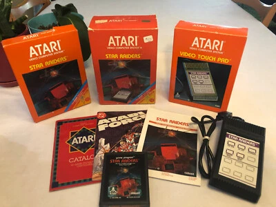 Atari 2600 - 1979 Star Raiders - CIB - G/G- Cart EX/VG+ Boxes.  Tested - Image 1 of 4