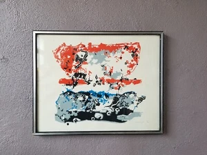 Lithographie von Maurice Pré. Dekorateur und Designer Frankreich Künstler Abstrakte Kunst - Bild 1 von 12