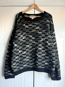 Vintage Peruvian Connection 100% Merino Pure Virgin Wool Chunky Sweater L - Picture 1 of 7