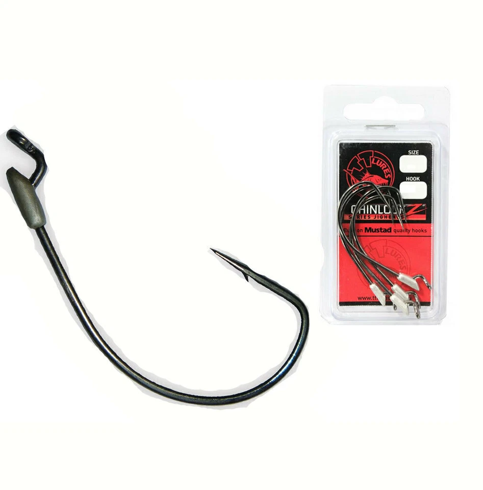 TT Lure ChinlockZ Unweighted Weedless Jigheads Jig Head - Choose Size BRAND NEW  Foto 1 de 1