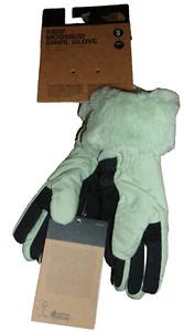 THE NORTH FACE Touch Screen Gloves Girl's Green & Black Size: Small NWT - Picture 1 of 3