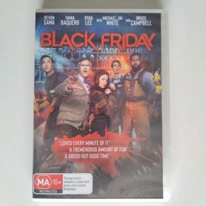 Black Friday DVD (2021 Bruce Campbell, Devon Sawa | Reg4 | NEW & SEALED) - Picture 1 of 7