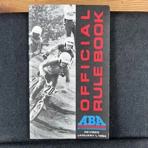 ABA (American Bicycle Association) 1984 Official Rule Book - Picture 1 of 4