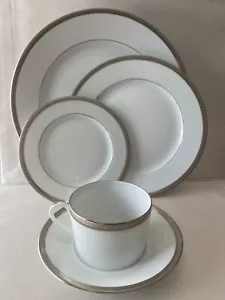 Haviland Symphony Platinum Limoges Porcelain 40 Pc Set (Service For 8) Platine - Picture 1 of 5