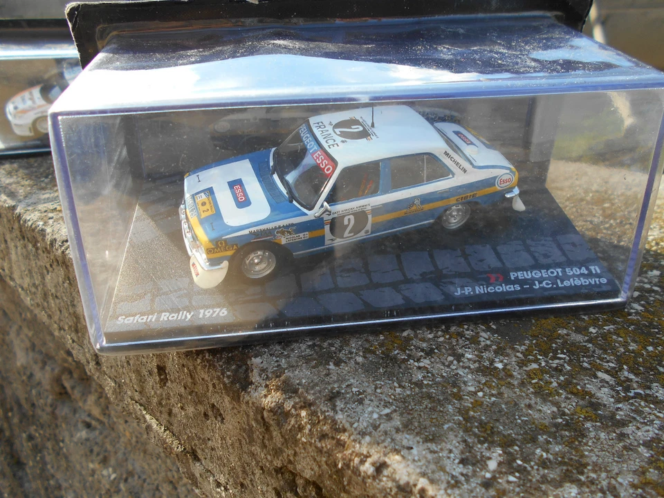 DIE CAST PEUGEOT 504 TI SAFARI RALLY 1976 NICOLAS /LEFEBVRE scala  1/43 - Immagine 1 di 1
