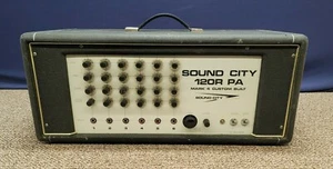 Sound City 120R PA Mark Main Mixing Console Amplifier Head Sovtek EL34 - Picture 1 of 11