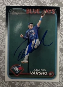 CARTOLINA DAULTON VARSHO TORONTO BLUE JAYS AUTOGRAFATA 2024 TOPPS SERIE 1 #43 - Foto 1 di 1