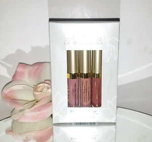Stila Everlasting Kiss Stay All Day Liquid Lipstick Trio Portofino Romanza Parma - Picture 1 of 1