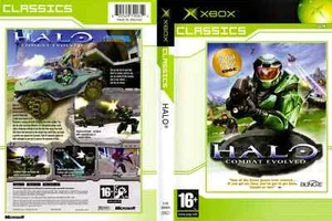 Halo Xbox Case Box Cover Art Work Only (No Game) - Picture 1 of 1