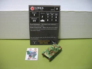 =Axis & Allies Miniatures COUNTEROFFENSIVE Type 95 Ha-Go with card 44/50= - Picture 1 of 1