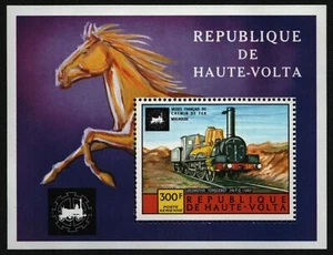 Obervolta 1975 - Mi-Nr. Bloque 32 ** - MNH - Locomotoras / Locomotoras - Imagen 1 de 1