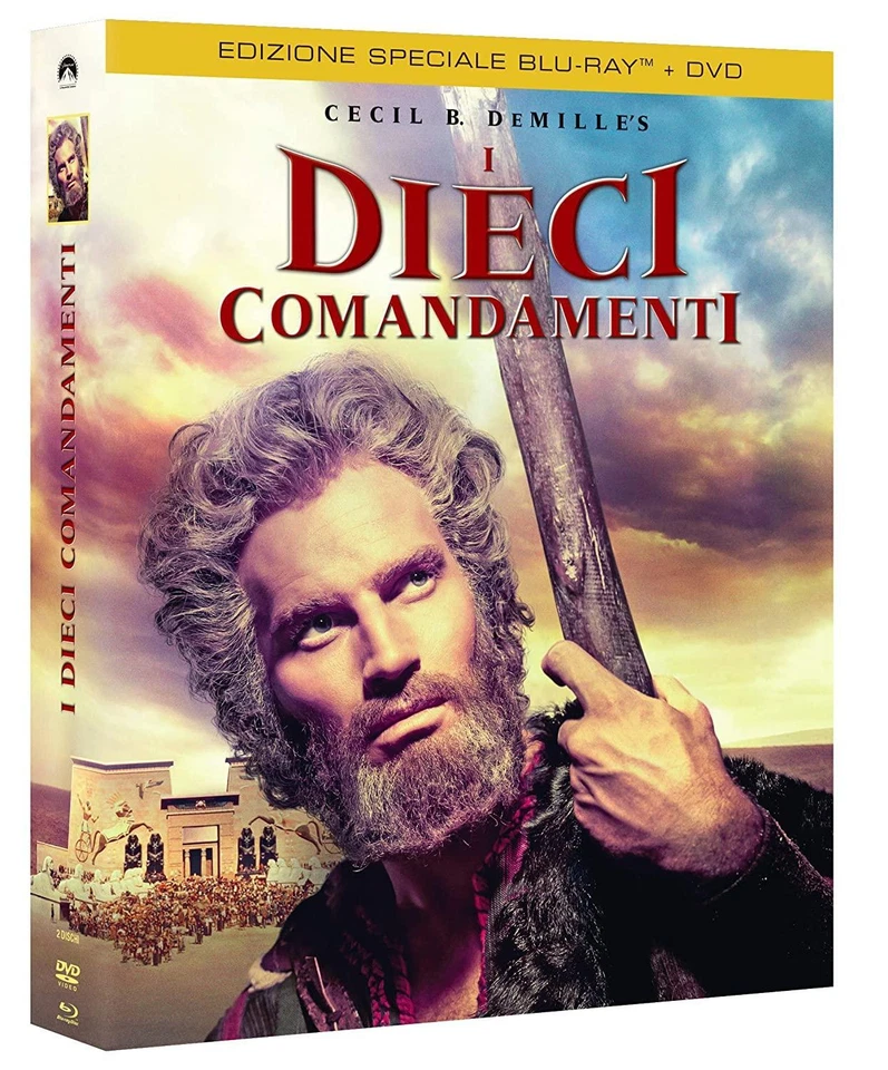 UPI I DIECI COMANDAMENTI EDIZIONE SPECIALE BLU-RAY+DVD