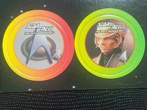 STAR TREK THE NEXT GENERATION  POG 1994 UNPOPPED #7 #26 - Picture 1 of 2