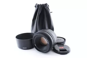 Lente Sony SAL85F28 85 mm F/2,8 SAM con bolsa para capucha para montaje A probado en stock #1305 - Imagen 1 de 12