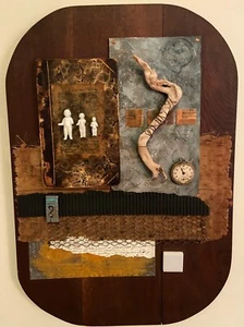 Tela de humanidad de Canace. Hermoso montaje/escultura. - Imagen 1 de 5