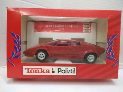 Tonka Polistil #02257 Lamborghini Countach 1/25 Scale Diecast with plastic parts - Image 1 of 3