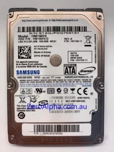 HM160HI Samsung Donor Hard Drive, PN: HM160HI, HH100-11 - Picture 1 of 1