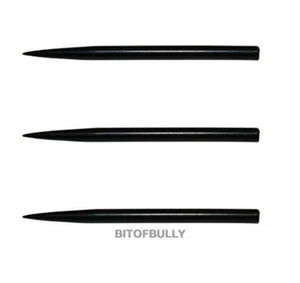 32mm black smooth replacement dart points 5 sets - Picture 1 of 2