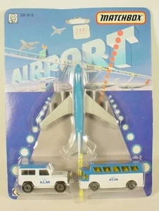Matchbox KLM Airport Set # MC150 747 / Land Rover 90/ Airport Bus - Picture 1 of 1