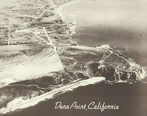 DANA POINT Aerial CALIFORNIA COASTLINE Photo Print #1251 11" x 14" - Picture 1 of 1