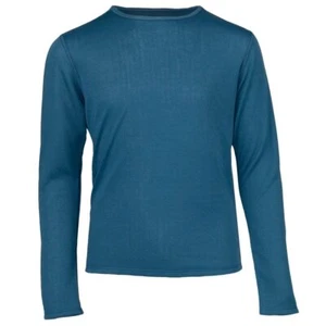 Hot Chillys Bi-Ply Crewneck Youth Cross Country Blue X-Small -Open Box - Picture 1 of 5
