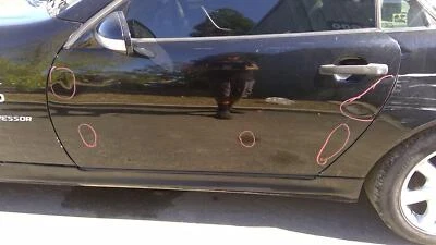 Puerta delantera izquierda Mercedes SLK 2001-2004 lado del conductor código de pintura = 040U Foto 1 de 4