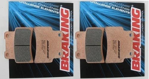  BRAKING 2 COPPIE PASTIGLIE FRENO ANTERIORI SINTER APRILIA 750 SL SHIVER 2013 Foto 1 de 1