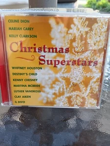 Christmas Superstars - Music CD - Celine Dion, Mriah Carey Kelly Clarkson - Picture 1 of 3