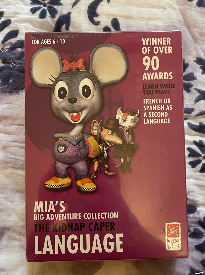 BRAND NEW Mia’s Language: The Kidnap Caper, Big Adventure Collection CD Package - Image 1 of 4