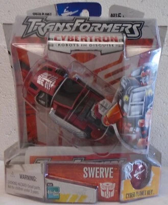 Transformers Cybertron Scout Class Swerve Autobot 2005 Hasbro coche de carreras láser Foto 1 de 2