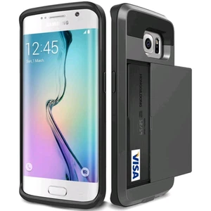 Card Slider Phone Case for Samsung Galaxy S7 - Phone Wallet - Picture 1 of 6